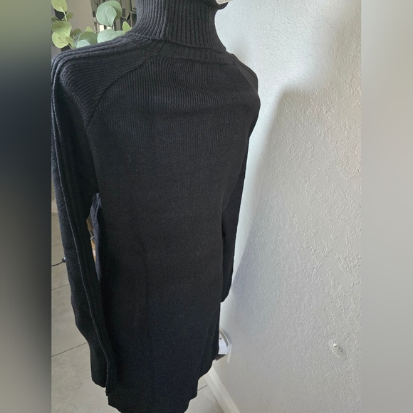 Mango High Neck Mini Knitted Dress - Picture 3 of 8